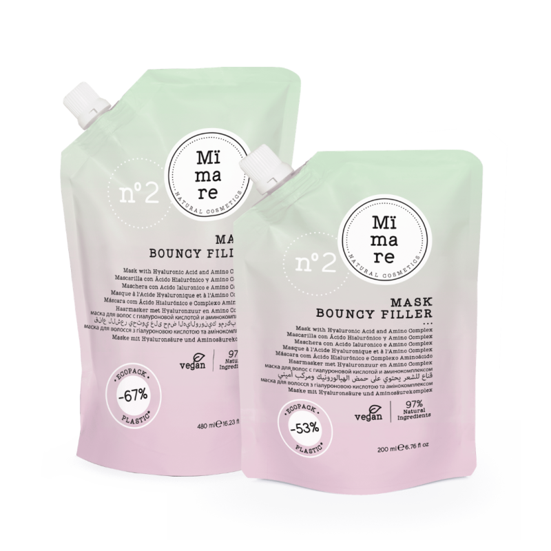 Mascarilla Bouncy filler. Redensificadora - Mimare (200 ml - 480 ml) Mascarilla Bouncy filler. Redensificadora - Mimare (200 ml - 480 ml)