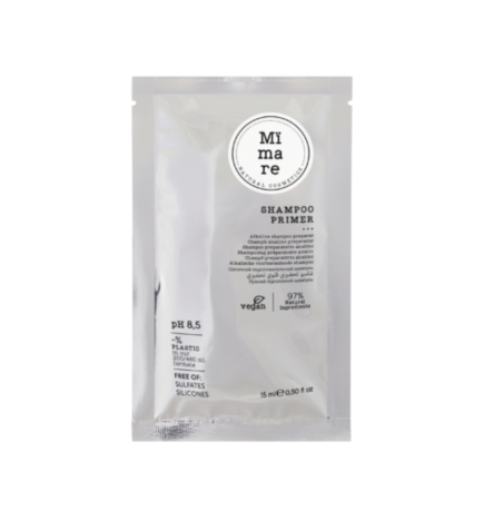 Champú primer alcalino ph 8,5 - Mimare (15 ml - 480 ml)