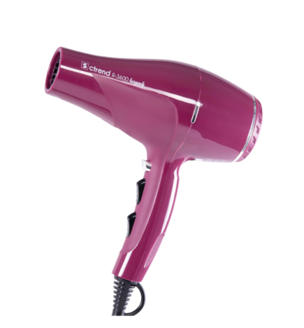 Secador profesional CTREND R-3600. Burgundy - Perfect beauty