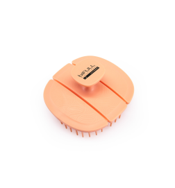 Cepillo triple pliegue para cuero cabelludo. Material reciclable - Bifull (melocotón)