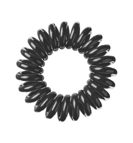 Bobbles hair band. 3 uds. Coleteros invisibles - Bifull (negro)