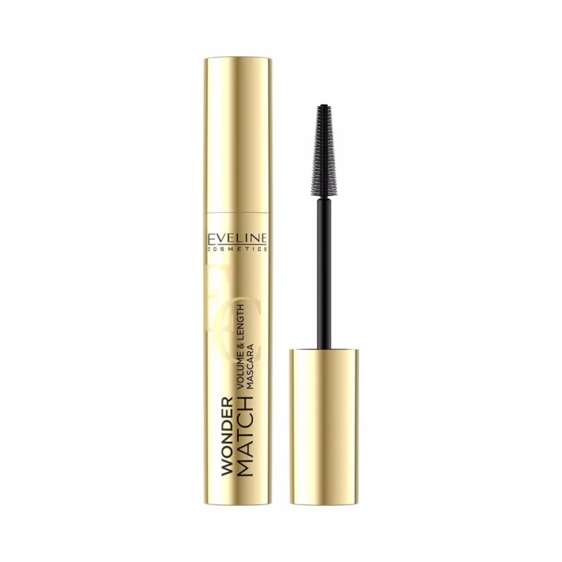 Máscara de Pestañas Eveline Wonder Match Volume & Length Negro Intenso - Eveline (7 ml) Máscara de Pestañas Eveline Wonder Match Volume & Length Negro Intenso - Eveline (7 ml)