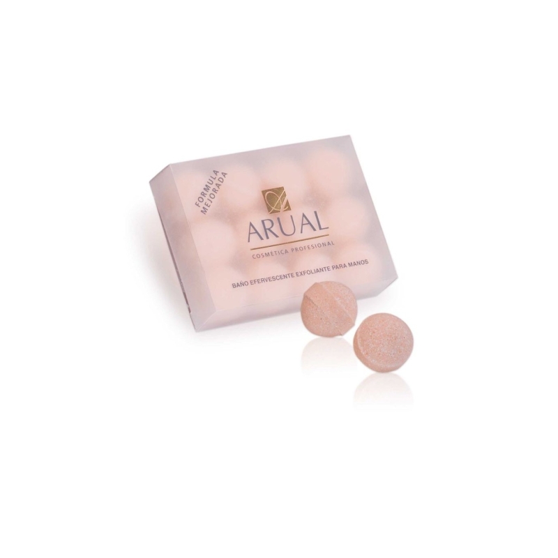 Exfoliante manicura y pedicura - baño efervescente - Arual (12 g x 12 uds - 1 ud 12 g)