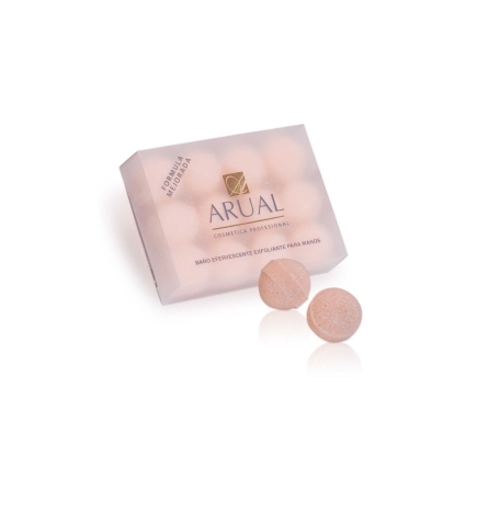 Exfoliante manicura y pedicura - baño efervescente - Arual (12 g x 12 uds - 1 ud 12 g)