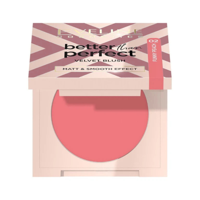 Colorete compacto efecto mate y liso. Better than perfect - Eveline Colorete compacto efecto mate y liso. Better than perfect - Eveline