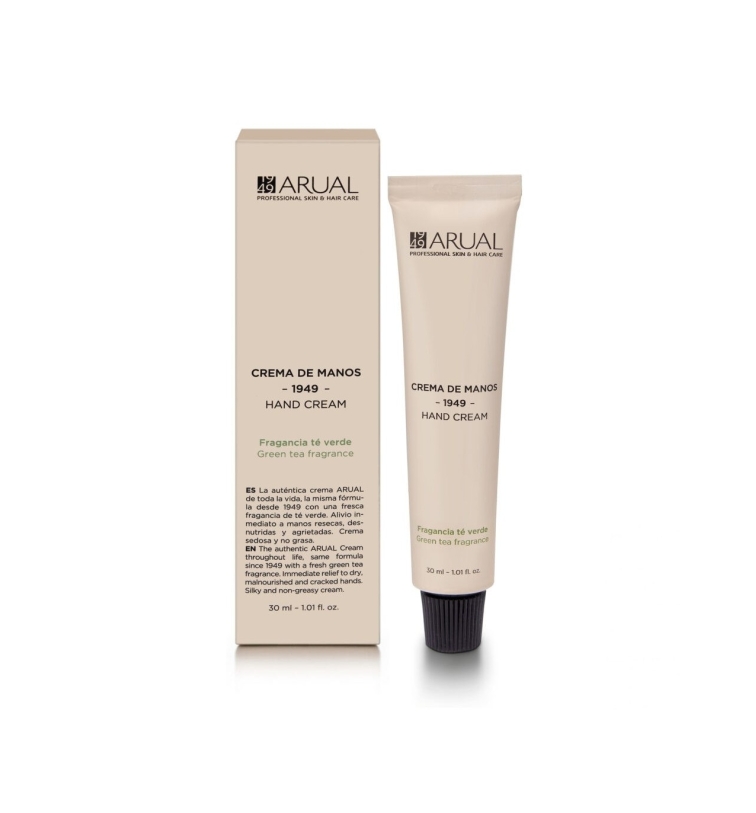 Crema de manos fragancia clásica - Arual (30 ml)