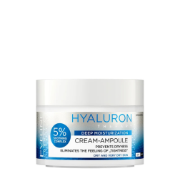 Crema-ampolla Hyaluron therapy D/N (hidratación profunda)- Eveline (50 ml)