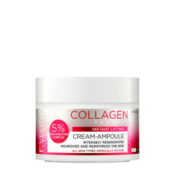 Crema-ampolla Colágeno. Lifting instantáneo. D/N (hidratación profunda)- Eveline (50 ml)