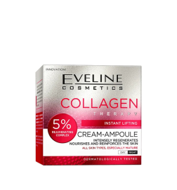 Crema-ampolla Colágeno. Lifting instantáneo. D/N (hidratación profunda)- Eveline (50 ml)