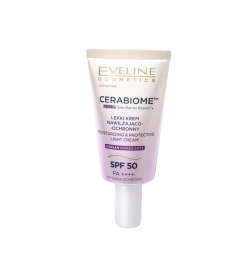 Crema de hidratación y reparación facial. Cerobiome. SPF 50 - Eveline (30 ml)