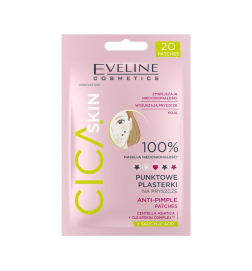 Parches antiacné. Estrellas y corazones. Cica Skin - Eveline (20 uds)
