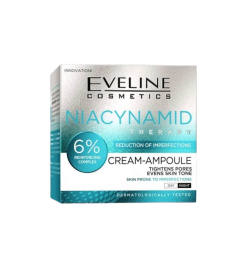 Crema-ampolla Niacinamida. Reduce imperfecciones. D/N (hidratación profunda)- Eveline (50 ml)
