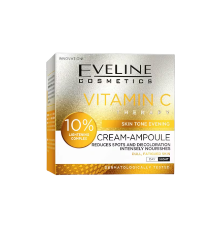 Crema-ampolla Vitamina C therapy D/N (hidratación profunda) - Eveline (50 ml)