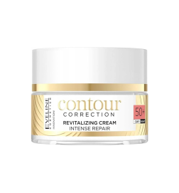 Crema facial revitalizante reparadora 50+. D/N. Contour correction - Eveline (50ml)