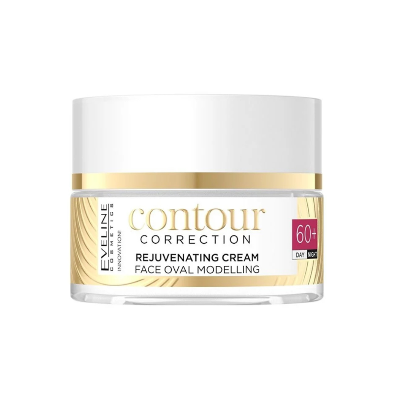 Crema facial rejuvenecedora 60+. D/N. Contour correction - Eveline (50ml)