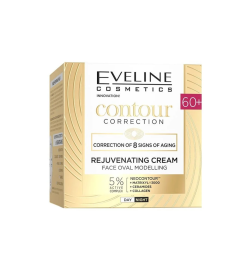 Crema facial rejuvenecedora 60+. D/N. Contour correction - Eveline (50ml)