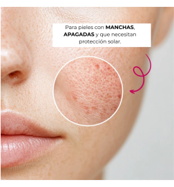 Crema facial - Día. Protector matificante SPF 50. Perfect bright - Eveline (30 ml)