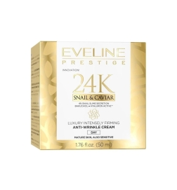 Crema facial de Día. Prestige 24K. Snail & Caviar - Eveline (50 ml)