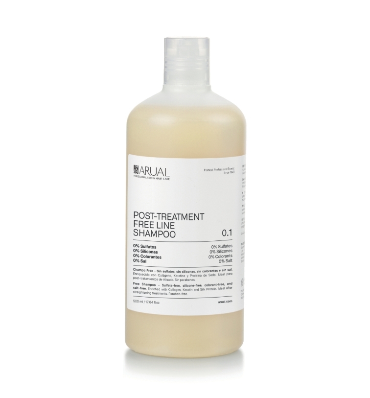 Champú free. Post-Treatment 0.1 - Arual (500 ml)