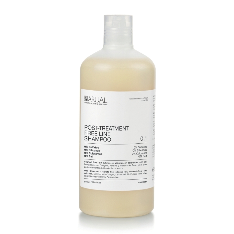 Champú free. Post-Treatment 0.1 - Arual (500 ml)