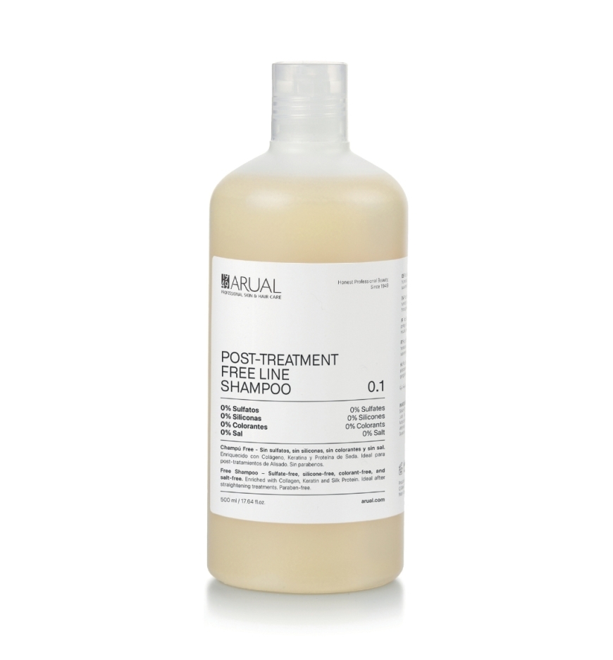 Champú free. Post-Treatment 0.1 - Arual (500 ml)