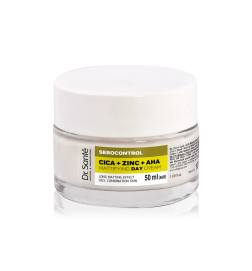 Crema de día Sebocontrol con efecto matificante duradero – CICA + ZINC + AHA - Dr. Santé (50 ml)