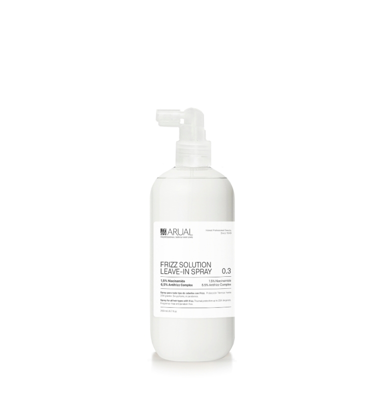 Spray sin aclarado (leave.in). Frizz solution 0.3 - Arual (200 ml)