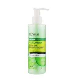 Peeling Gel Purificante con efecto matificante Cucumber - Dr. Santé (200 ml)