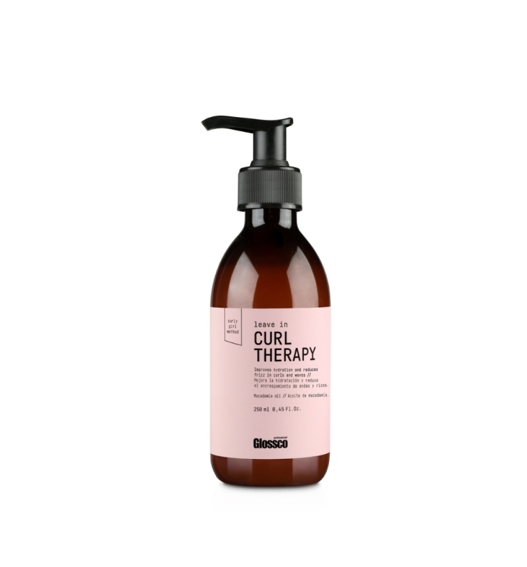Mascarilla sin aclarado. Leave in curl therapy. Glossco (250 ml)