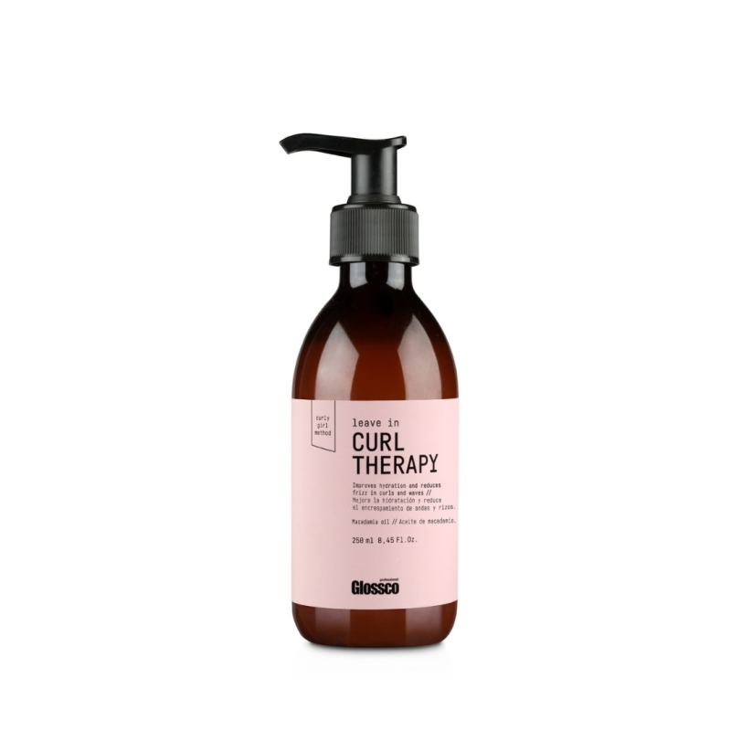 Mascarilla sin aclarado. Leave in curl therapy. Glossco (250 ml) Mascarilla sin aclarado. Leave in curl therapy. Glossco (250 ml)