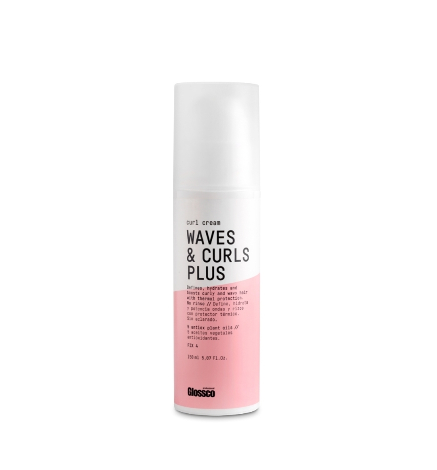 Activador de rizos WAVES & CURLS PLUS. Glossco (150 ml)