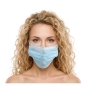 Mascarilla Higiénica azul triple capa con elásticos en TNT de Polipropileno (50 uds) Mascarilla Higiénica azul triple capa con elásticos en TNT de Polipropileno (50 uds)