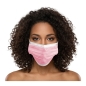 Mascarilla Higiénica rosa triple capa con elásticos en TNT de Polipropileno (50 uds) Mascarilla Higiénica rosa triple capa con elásticos en TNT de Polipropileno (50 uds)