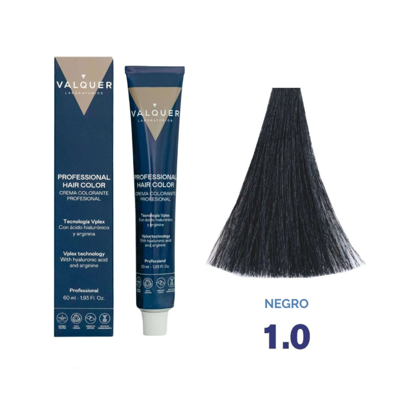 Tinte Valquer con amoniaco. Tecnología Vplex con Ácido hialurónico y Arginina - Valquer (60 ml) Tinte Valquer con amoniaco. Tecnología Vplex con Ácido hialurónico y Arginina - Valquer (60 ml)