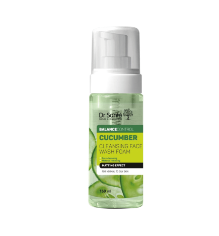Espuma limpiadora facial con efecto matificante Cucumber - Dr. Santé (150 ml)