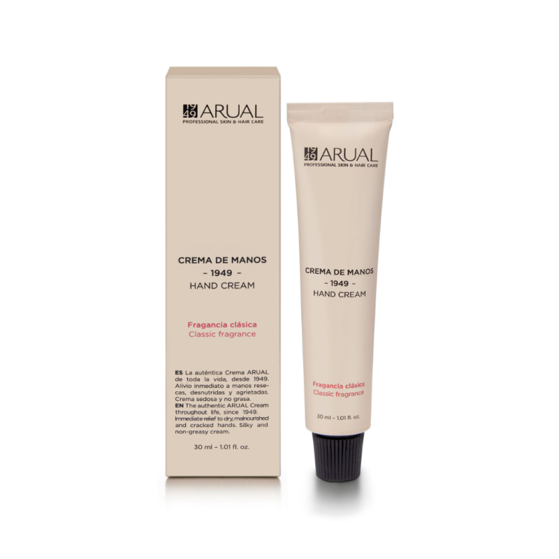 Crema de manos fragancia clásica - Arual (30 ml) Crema de manos fragancia clásica - Arual (30 ml)