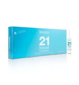 Salerm 21 boost - Salerm. Caja con 8 ampollas de 13 ml