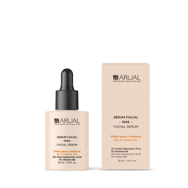Sérum Facial Antiedad – Pieles Secas y Maduras - Arual (30 ml)