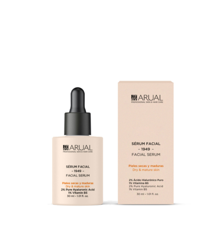 Sérum Facial Antiedad – Pieles Secas y Maduras - Arual (30 ml)
