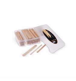 Kit de Espátulas de Madera para depilación S, M y L + Envase - Asuer (400 und)