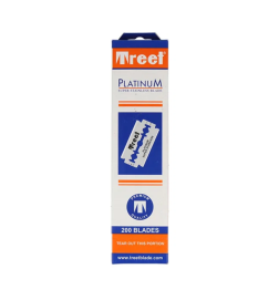 Cuchillas de doble hoja - Treet PLATINUM - Asuer (Caja x 200 und)