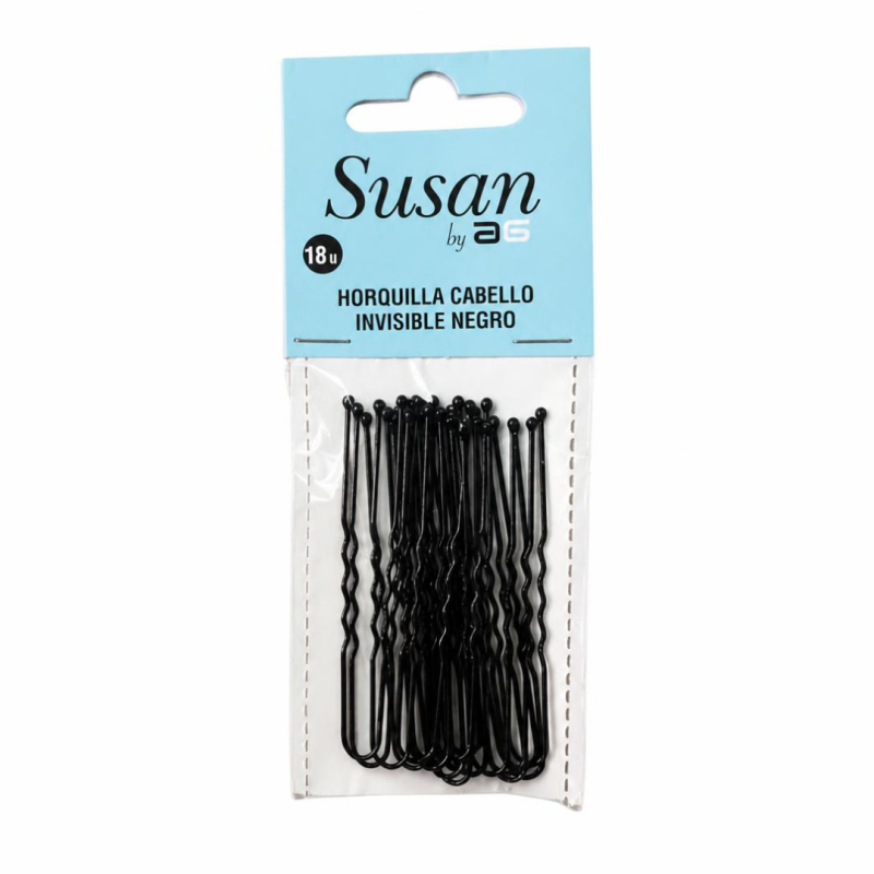 Horquillas invisibles Susan Negras - Asuer (18 und)