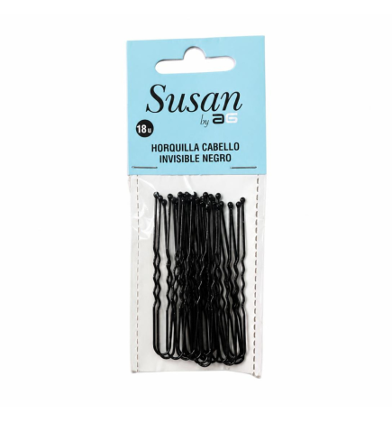 Horquillas invisibles Susan Negras - Asuer (18 und)