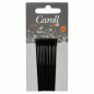 Horquillas de presión Caroll Negras, 5 cm y  7 cm - Asuer (12 und)