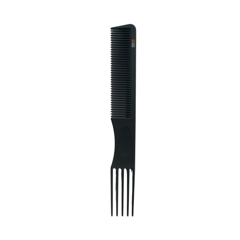 Peine de Carbono Tenedor con Púas plásticas - Asuer