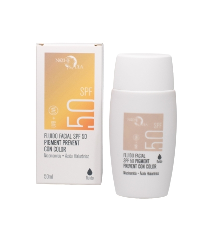 Crema fluida facial SPF 50+. Noche y día (50 ml)