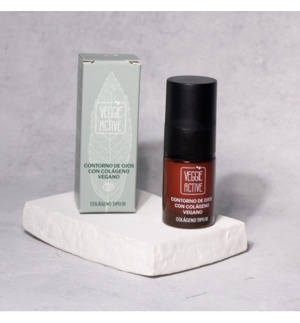Contorno de ojos con Colágeno Vegano. Veggie active - Noche y Día (15 ml)