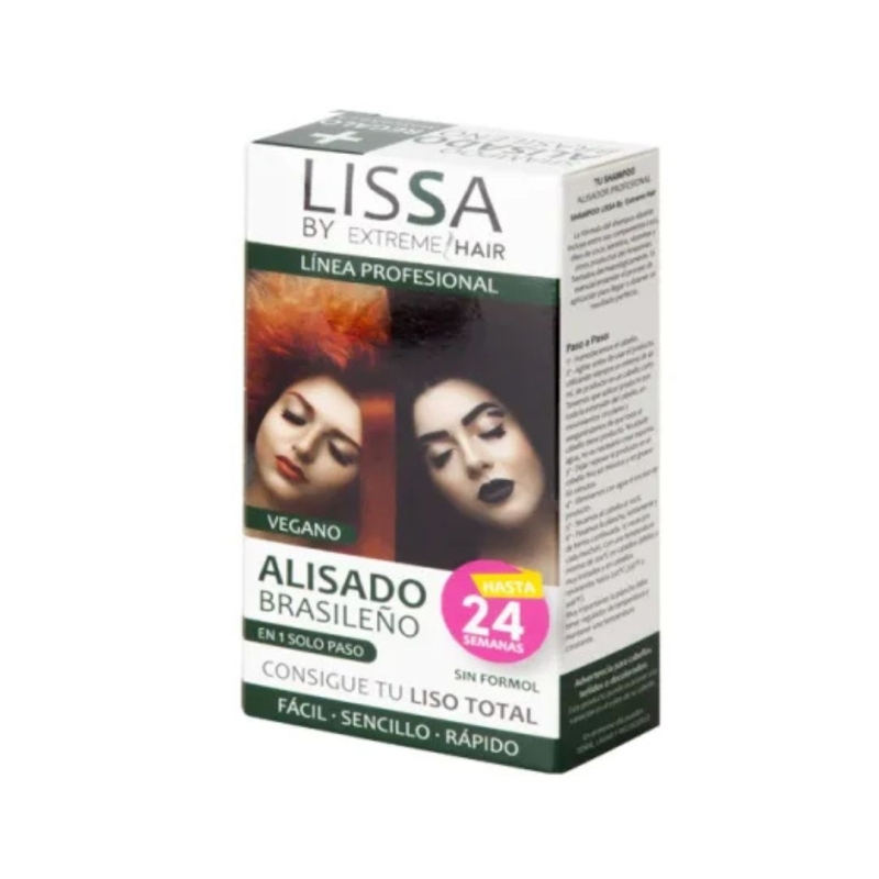 Alisado brasileno vegano con nanoplastia Lissa - 100 ml
