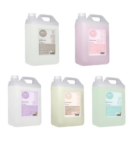 Champú Neutro (Almendra, Manzana, Fresa, Banana, Coco) - Anea (5000 ml)