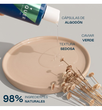 Champú Reparador para cabello dañado - 0% Sin Sulfatos - Valquer (400 ml)